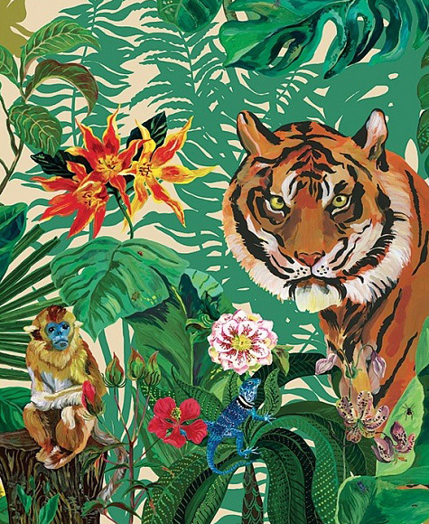 Обои Jungle Day, Moustache