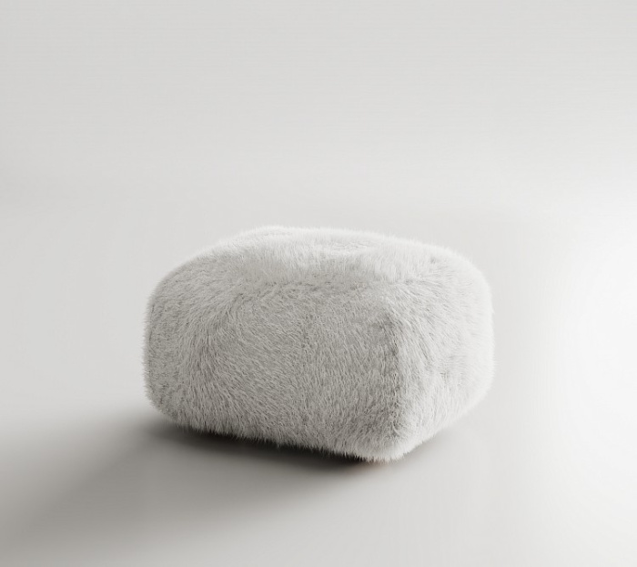 Пуф Sirokko Mini Pouf, MODÉNATURE