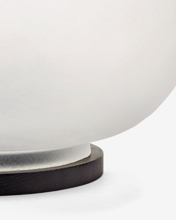 Подсвечник Wind light black/transparent Lumen, Serax