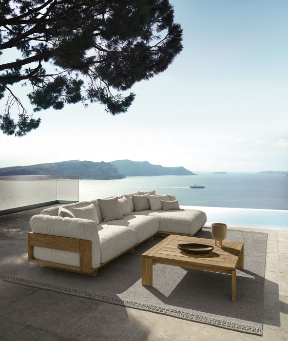 Уличный диван Argo // Wood, Talenti