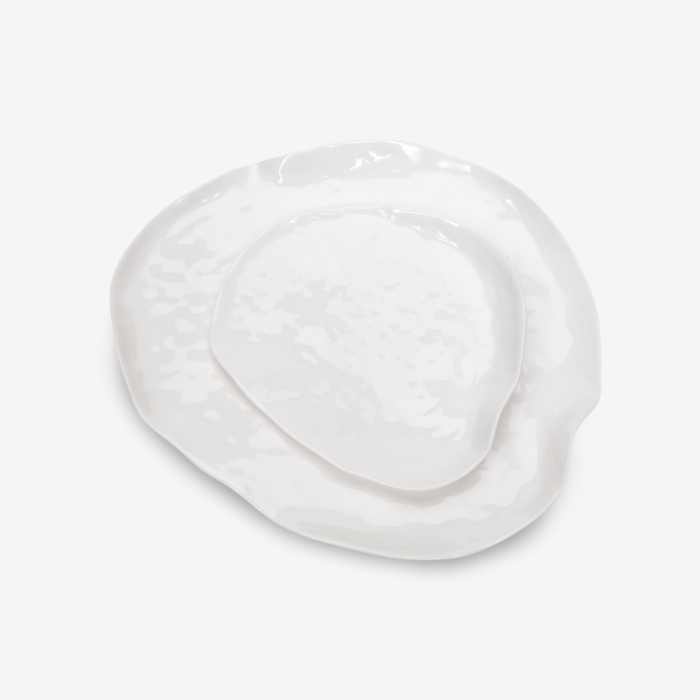 Сервировочная тарелка Serving Plate Eb And Flood White Perfect Imperfection, Serax