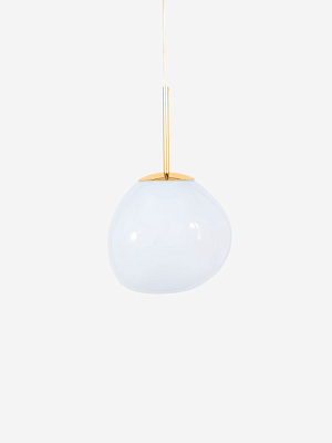 Подвесной светильник Melt Mini Opal/GoldLed 