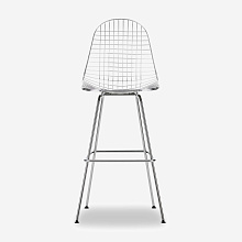 Полубарный стул Wire Stool Medium, Vitra
