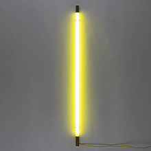 Настенный светильник Linea Golden End Yellow, Seletti