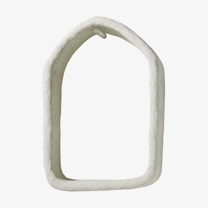 Настенная полка Wall Niche Paper Mache Earth White by Marie Michielssen, Serax