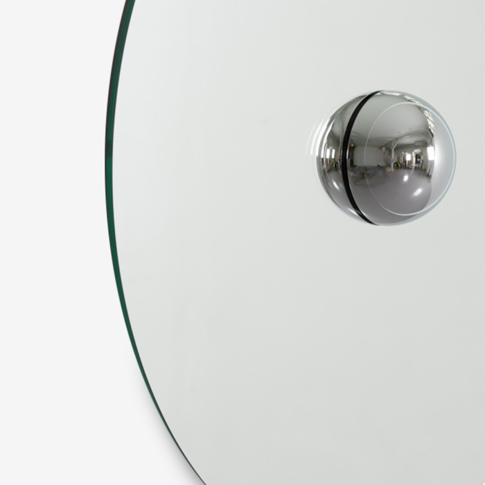 Настенное зеркало Sphera Disc mirror, Moustache