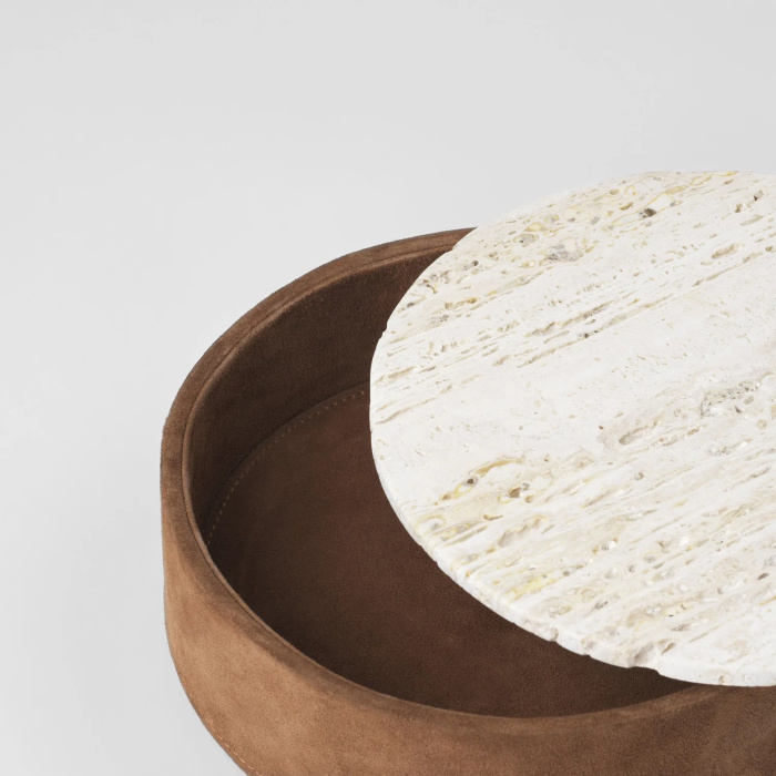 Шкатулка Suede Box, Kristina Dam Studio