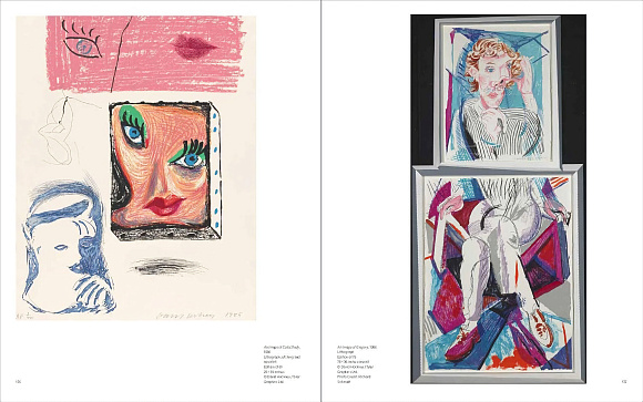 Книга David Hockney, Skira