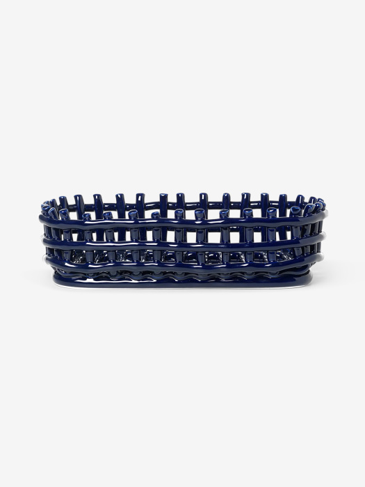 Корзина для хранения Ceramic Basket — Oval, Ferm Living