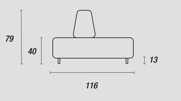 Диван Papilo, Ditre Italia