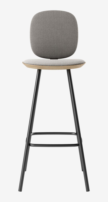 Барный стул Pauline Comfort Bar Stool 75 cm with metal legs, Brdr. Krüger