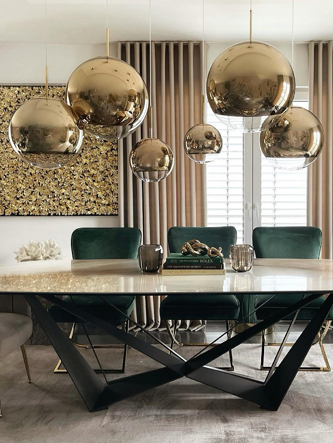 Подвесной светильник Mirror Ball 40 Gold, Tom Dixon