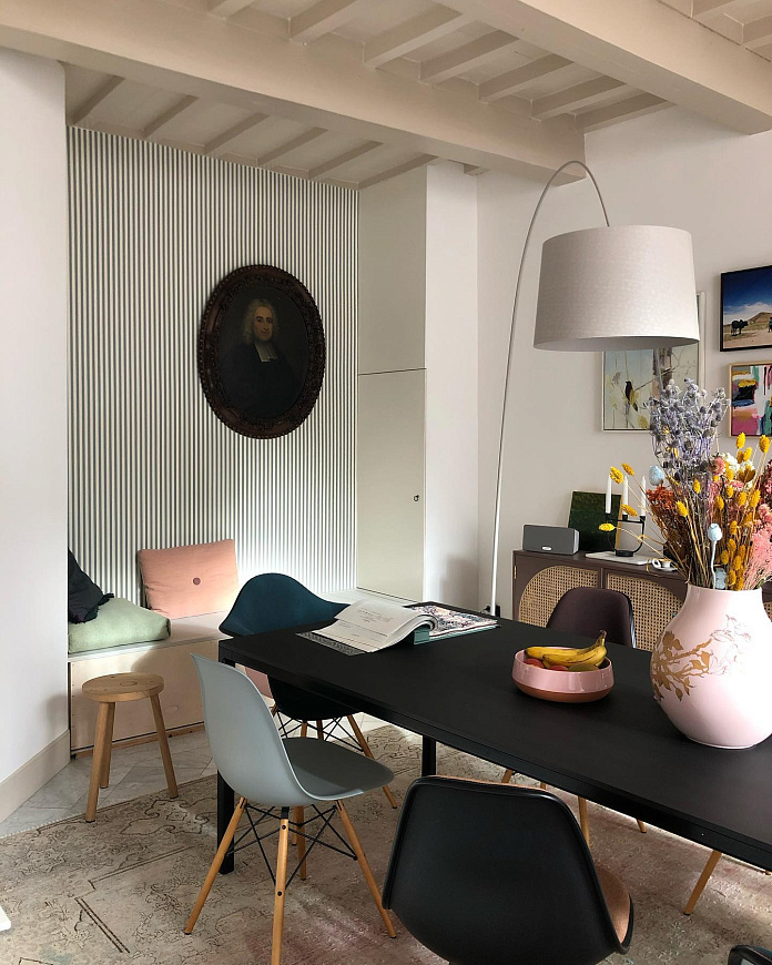 Кресло Eames Plastic Armchair RE DAW, Vitra