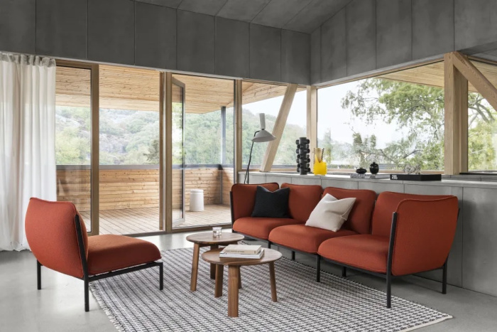Диван Kumo 2-seater Sofa with Armrests, Hem