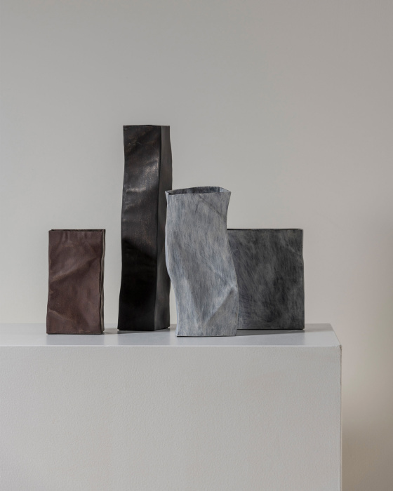Ваза Vase Tide 04 Rust Metal Sculptures, Serax