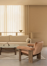 Кресло Brasilia Lounge Chair, Low Back, Textile, Audo Copenhagen (ex. Menu)