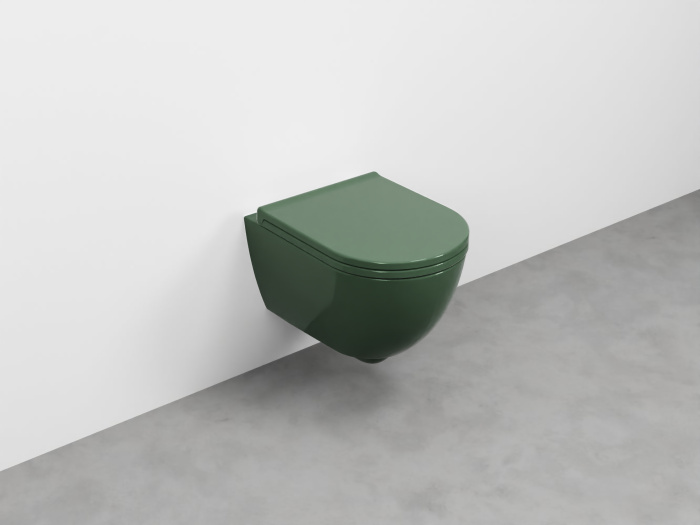 Подвесной унитаз Enjoy Wall-Hung WC 48 Rimless безободковый, Cielo