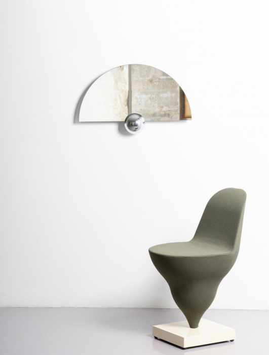 Настенное зеркало Sphera Half Moon mirror, Moustache