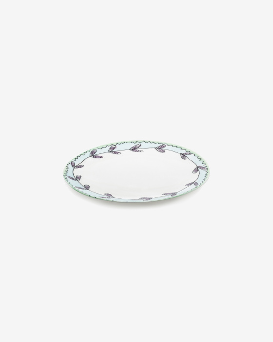 Набор из 2-х тарелок Plate Blossom Milk Midnight Flowers by Marni, Serax