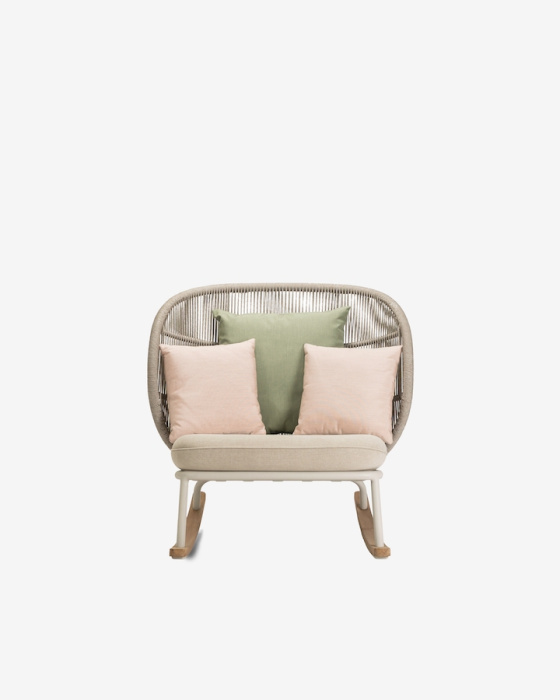 Уличное кресло-качалка Kodo Rocking Chair, Vincent Sheppard