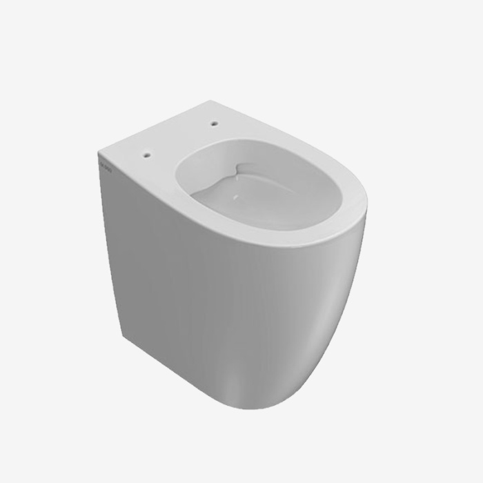 Напольный унитаз 4All безободковый с сиденьем, Ceramica Globo