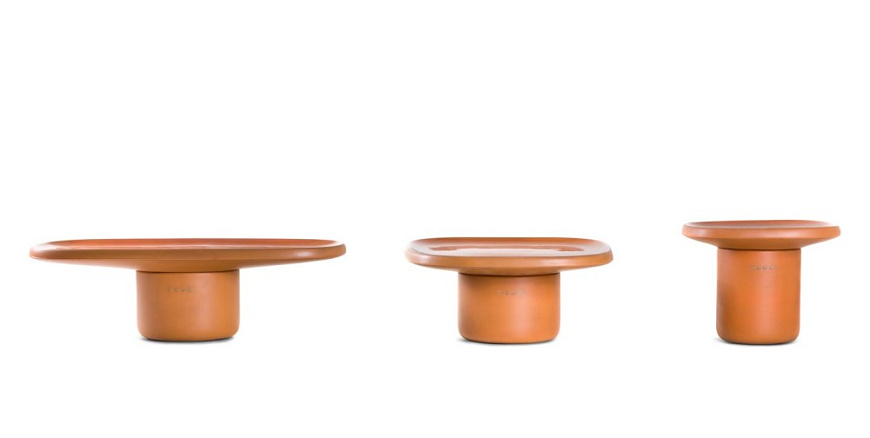 Журнальный стол Obon Low Terracotta, Moooi