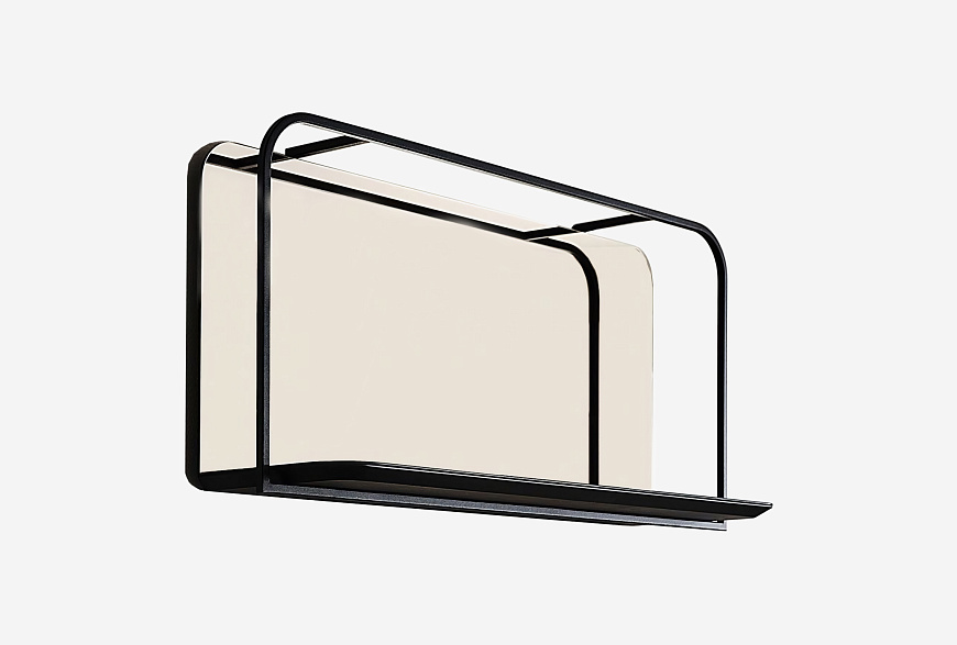 Настенная полка с зеркалом Tresor, Cattelan Italia