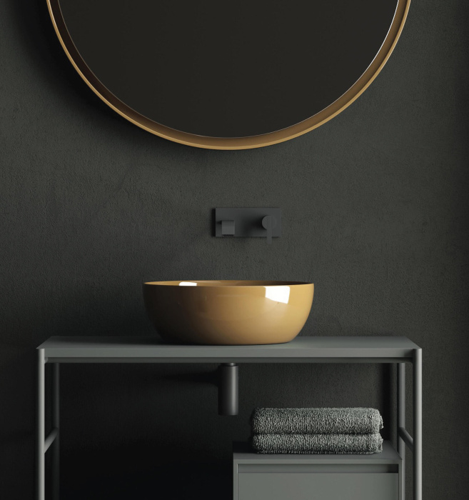 Накладная раковина без перелива Ovvio Bacinella Washbasin, NIC Design