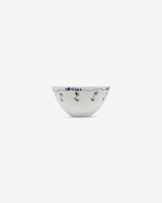 Набор из 2-х глубоких чаш Bowl M Anemone Milk Midnight Flowers by Marni, Serax