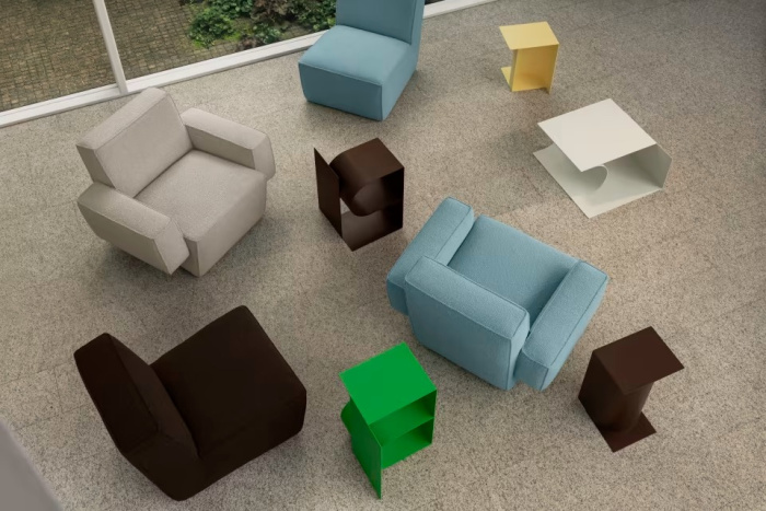 Журнальный столик Glyph Side Table Beta, Hem