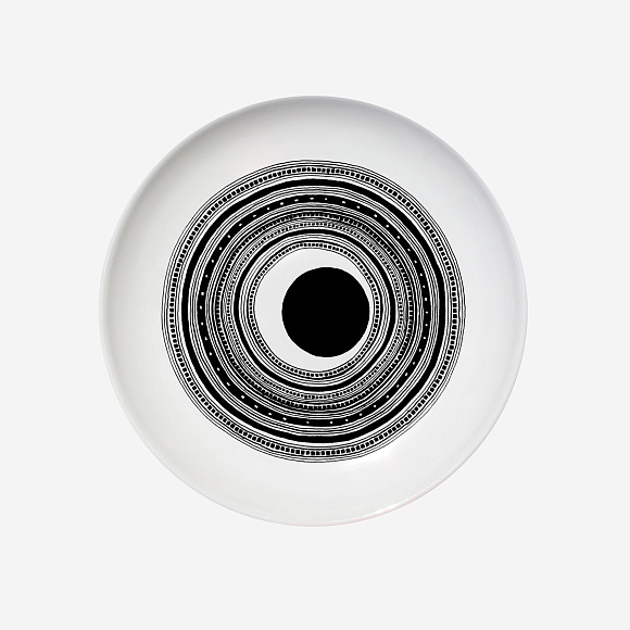 Декоративная тарелка Pass|Exiles Ø 27, Kiasmo