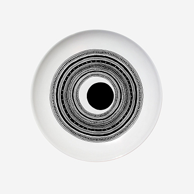 Декоративная тарелка Pass|Exiles Ø 27 Kiasmo