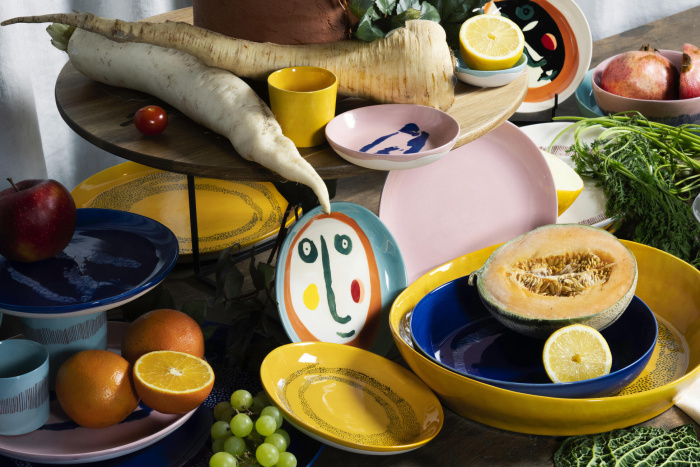 Набор из 4-х глубоких чаш Dish S Feast — Sunny Yellow, Serax