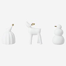 Набор из 3-х статуэток Winter figures — Set of 3, Räder
