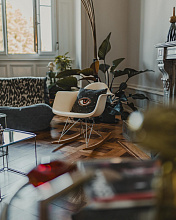 Кресло-качалка Eames Plastic Armchair RE RAR, Vitra