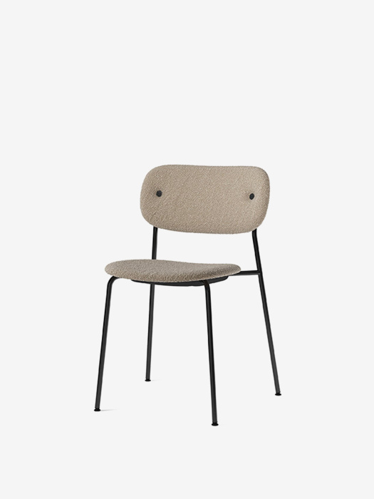 Стул Co Dining Chair, fully upholstered, Black, Audo Copenhagen (ex. Menu)