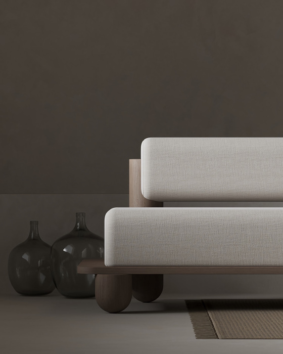 Диван Chai Sofa, MODÉNATURE