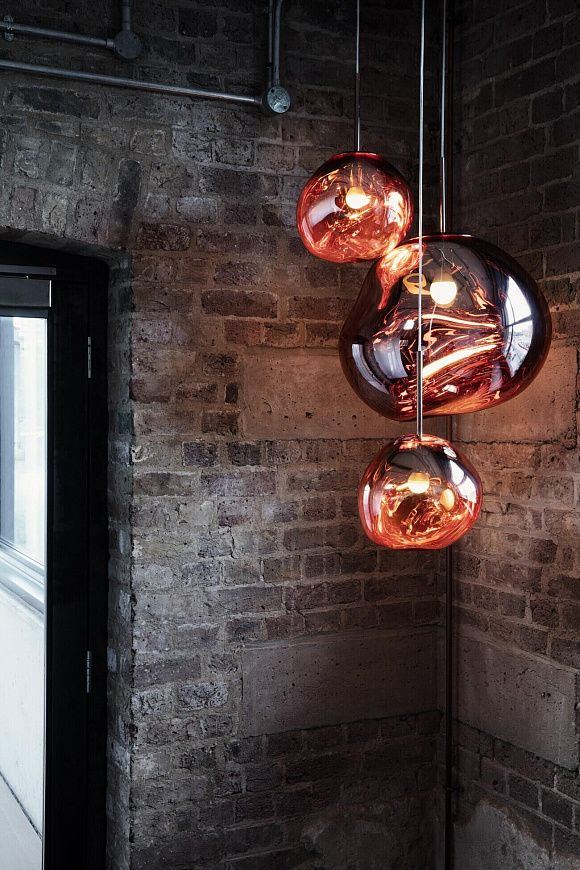 Подвесной светильник Melt Copper LED, Tom Dixon