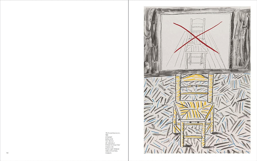 Книга David Hockney, Skira