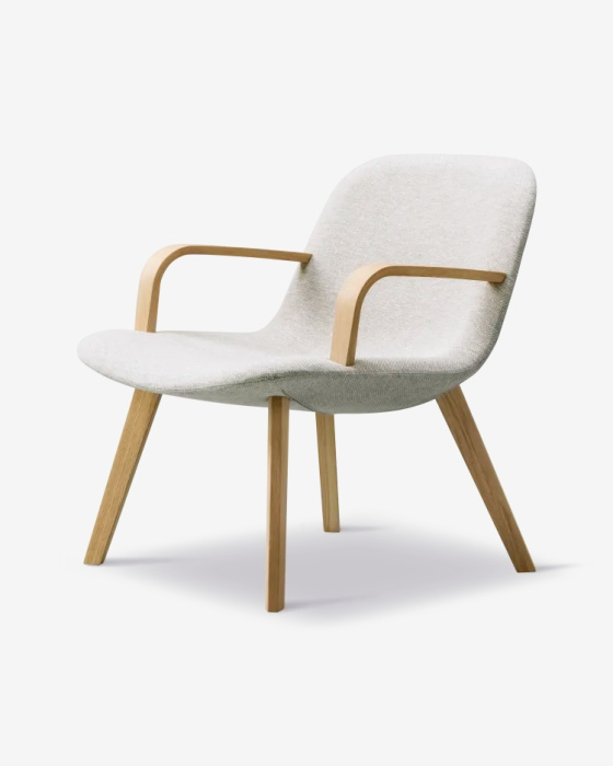 Кресло Eyes Lounge Armchair Wood base, Fredericia