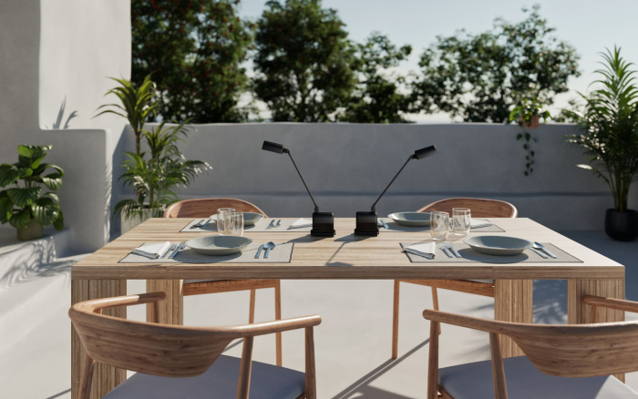 Портативная настольная лампа Daphinette Portatile, Lumina