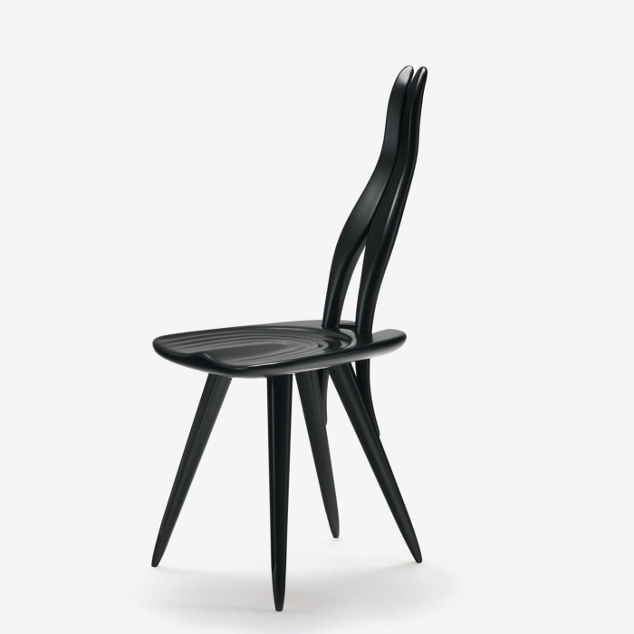 Стул Fenis Chair Black Painted Finish, Zanotta