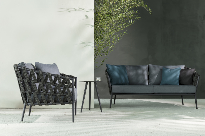 Уличный журнальный столик Leo Side and Coffee Table, Vincent Sheppard