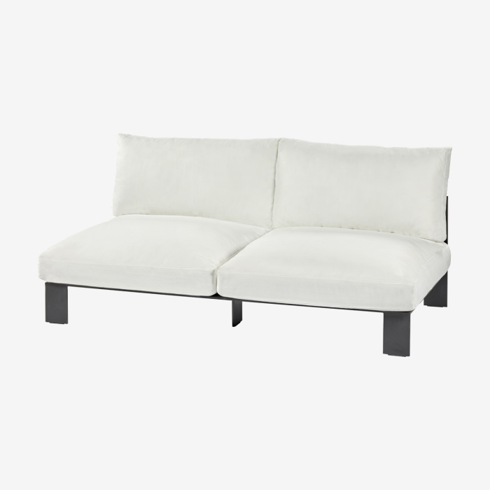 Уличная двухместная скамья с подушками Bench Two Seater Incl Cushion Outdoor, Serax