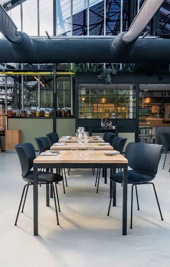 Стул Hana black set of 2, Moooi