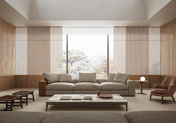 Диван Groundpiece, Flexform