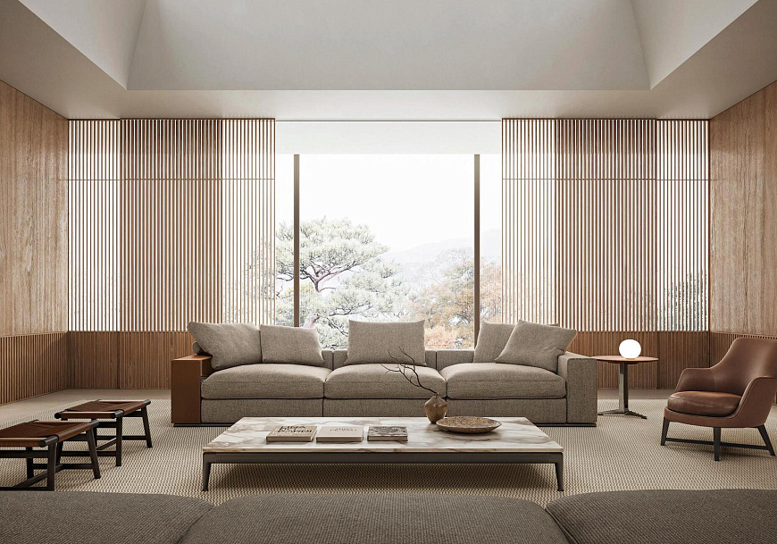 Диван Groundpiece, Flexform