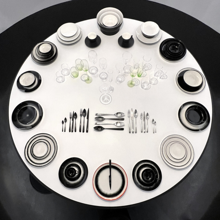 Глубокая тарелка Deep Plate L White/Black Var. C Dè, Serax