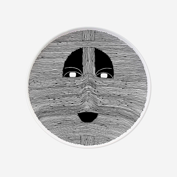 Декоративная тарелка Mudec IV|Cultures Ø 27, Kiasmo