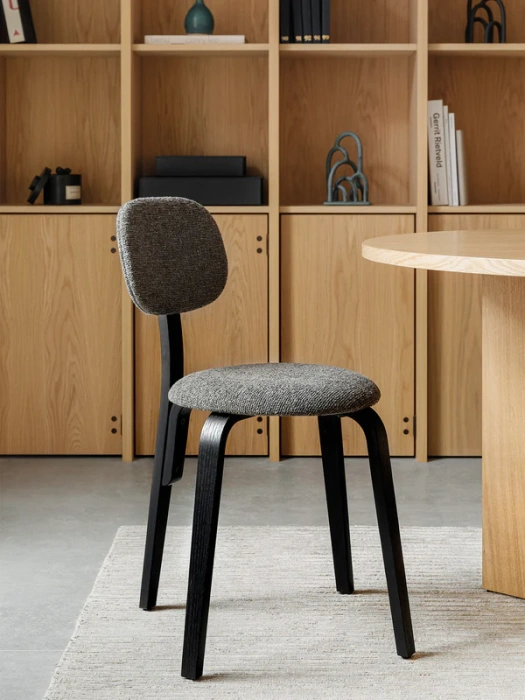 Обеденный стул Afteroom Plywood, Dining Chair Upholstered Seat & Back, Audo Copenhagen (ex. Menu)